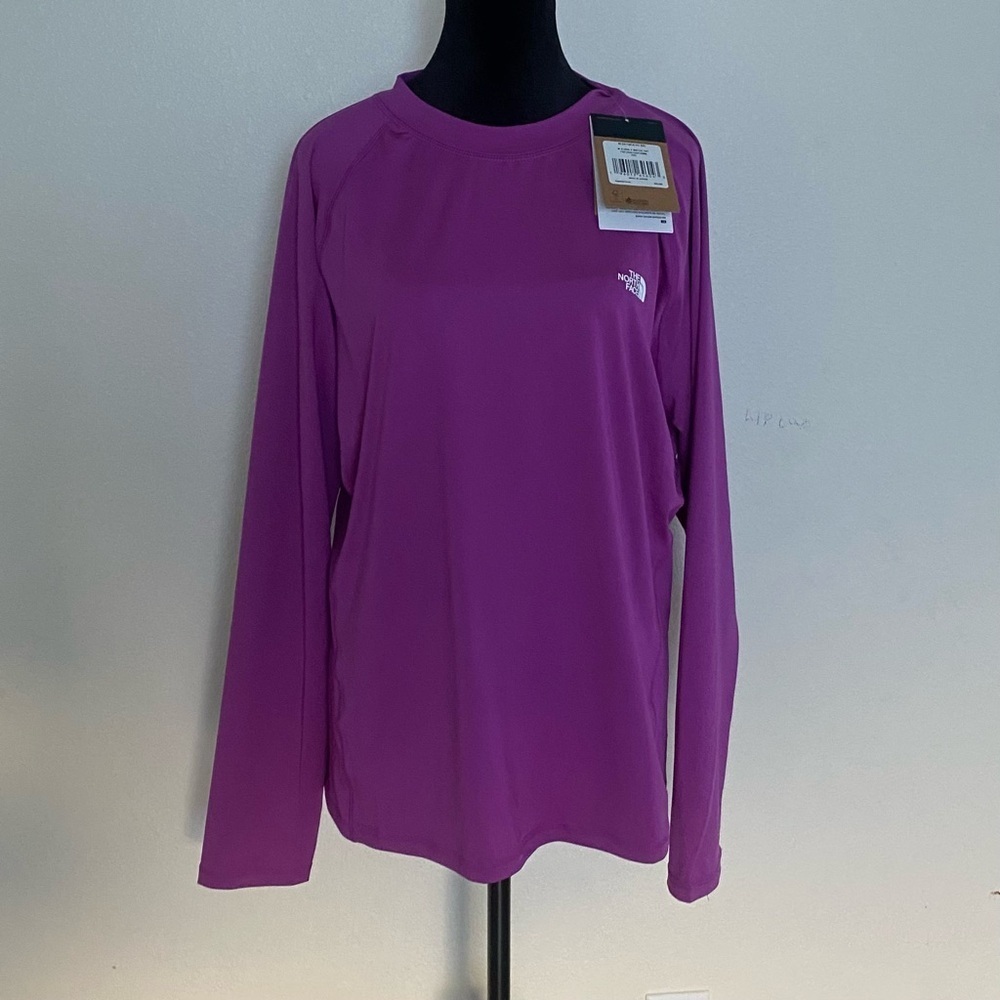 The north face women’s purple long sleeve short skirt size XXL - Picture 2 of 14